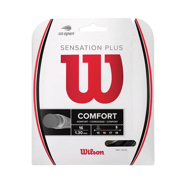 Sensation Plus Tennis String Strings WILSON Black 16