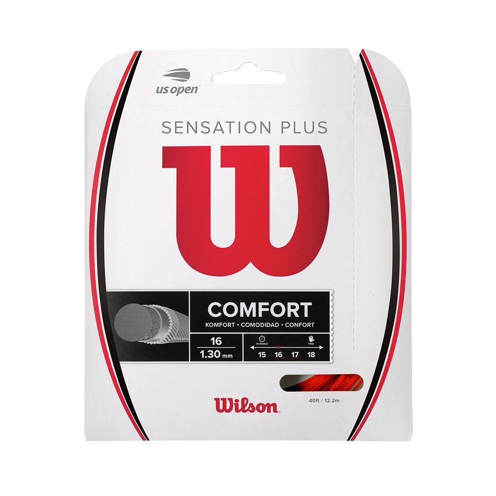Sensation Plus Tennis String Strings WILSON Red 16