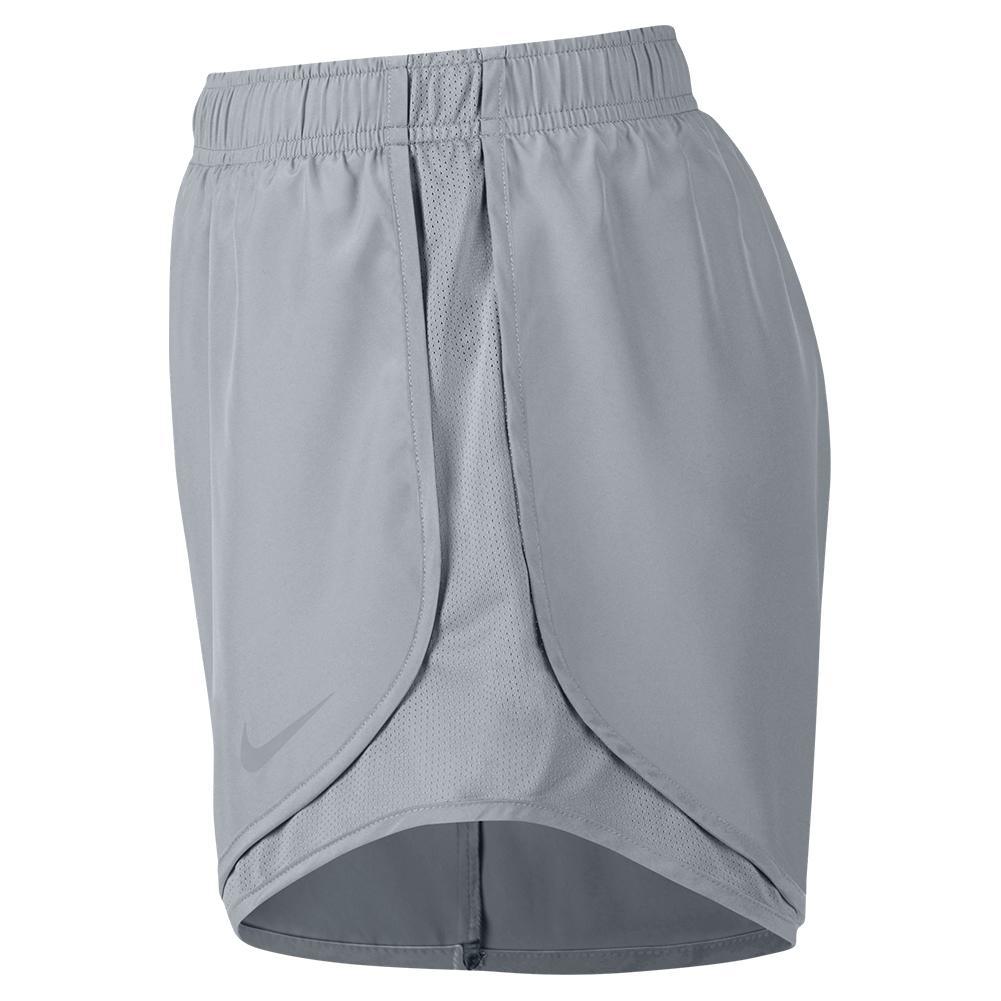 Women's Tempo Running Shorts Wolf Grey Womens Apparel NIKE L