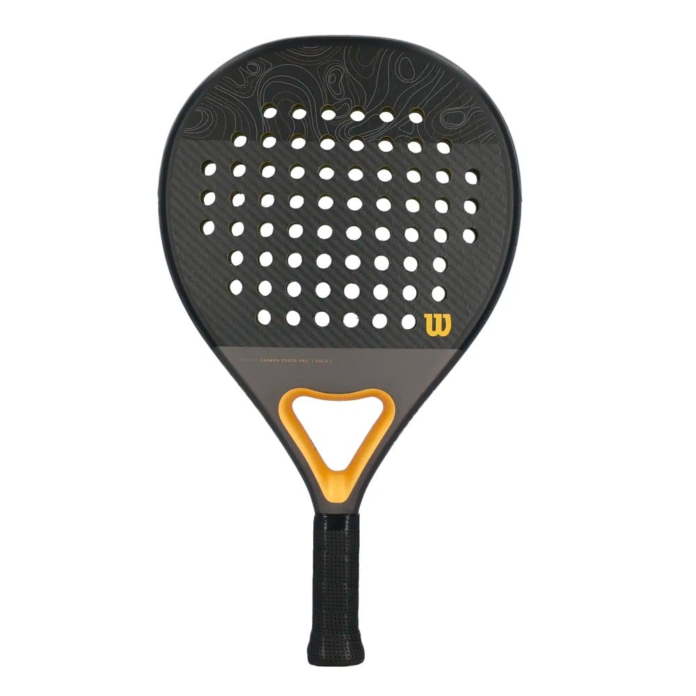 WILSON CARBON Force PRO Gold Padel Racket Palas Wilson Default Title