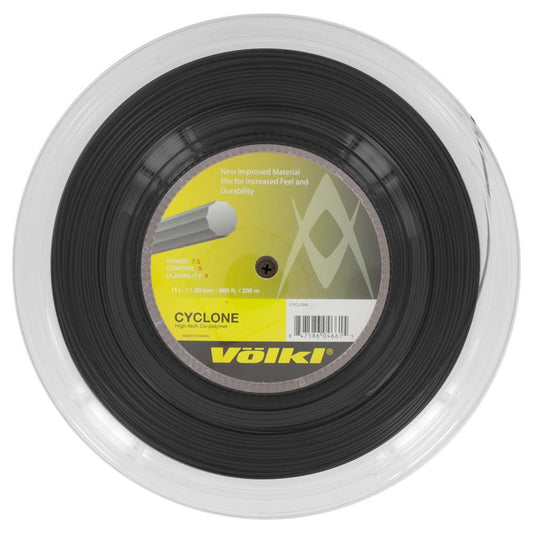 Cyclone 15L Tennis String Reel Black Strings VOLKL Black