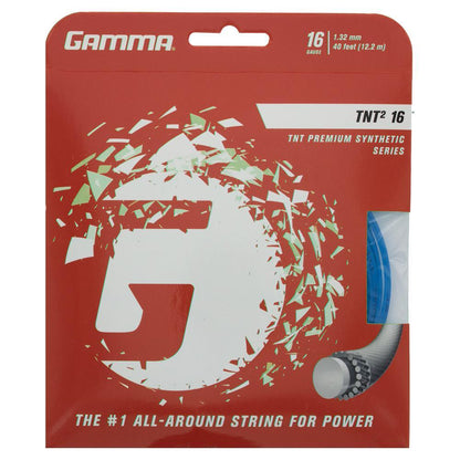 TNT2 16G Tennis String Strings GAMMA Blue