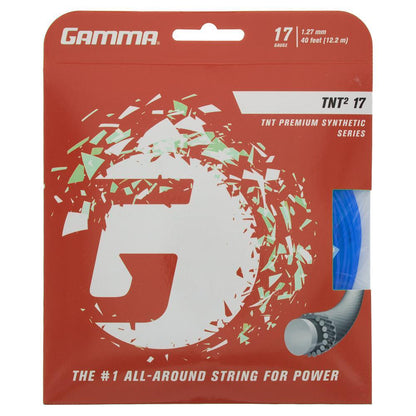 TNT2 17G Tennis String Strings GAMMA Blue
