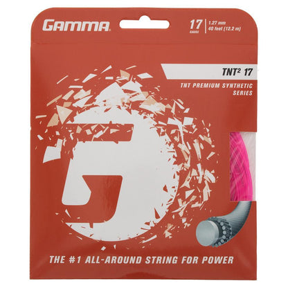 TNT2 17G Tennis String Strings GAMMA Pink