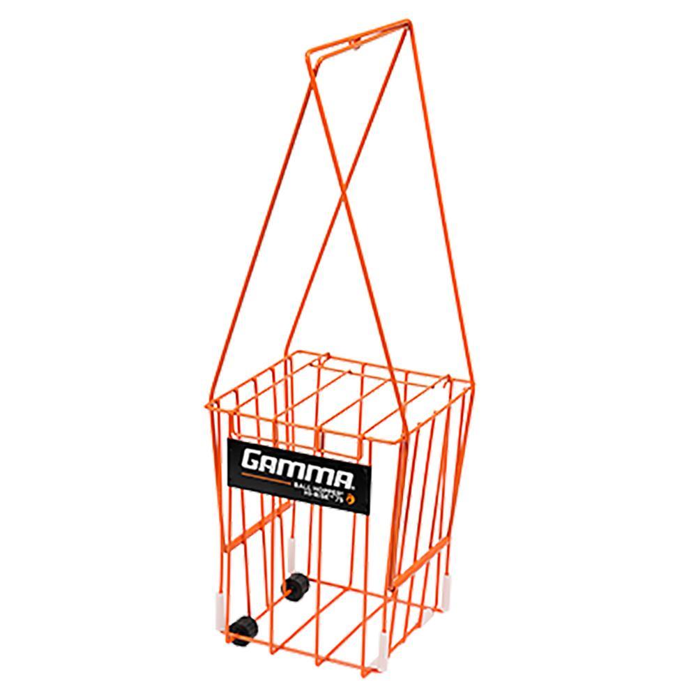 Hi-Rise 75 Tennis Ball Hopper Court Equipment GAMMA Orange