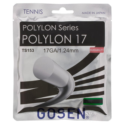Polylon 17G Tennis String Strings GOSEN CLEAR