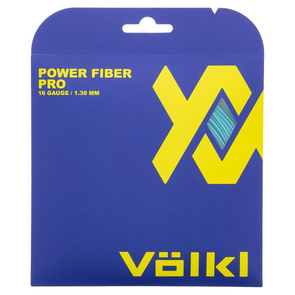 Power Fiber Pro Tennis String STRINGS VOLKL Teal 16