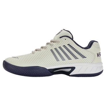 Men`s Hypercourt Express 2 2E Width Tennis Shoes Gray White Peacoat TOP TENNIS SHOES K-SWISS