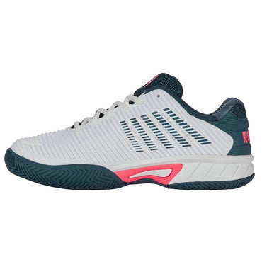 Juniors` Hypercourt Express 2 Tennis Shoes White and Stargazer K-SWISS