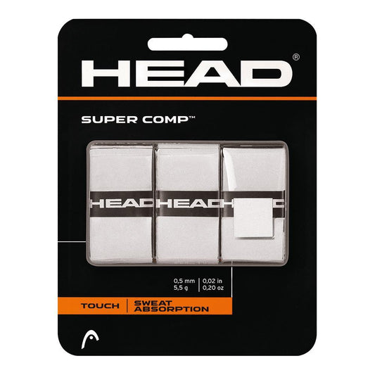 Super Comp Overgrip White Grips HEAD White
