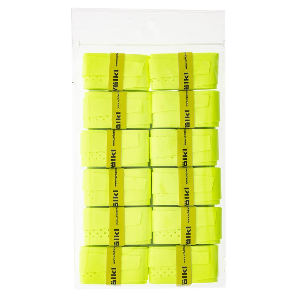 Super Perf Tennis Overgrip 12 Pack Grips VOLKL Yellow