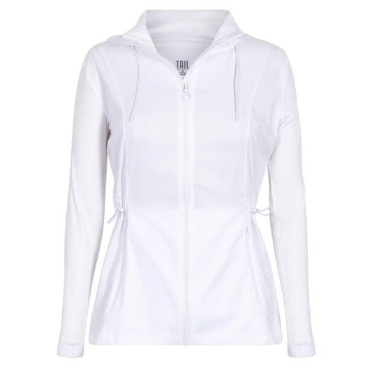 Women's Nola Tennis Jacket Chalk Womens Apparel TAIL White XS
