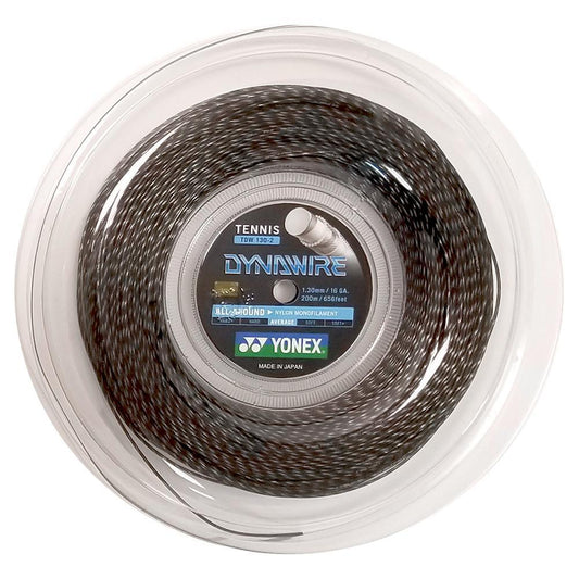 Dynawire Tennis String Reel Strings YONEX Black 16L