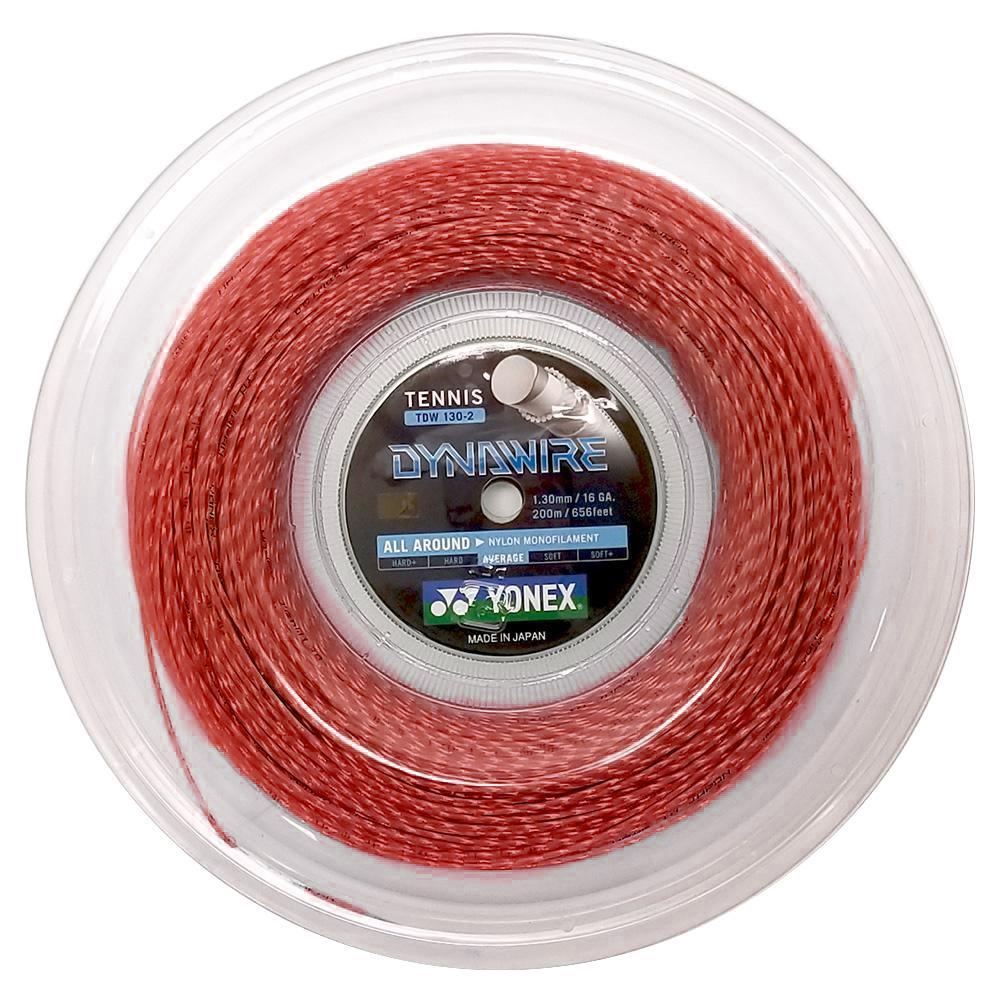 Dynawire Tennis String Reel Strings YONEX Red 16