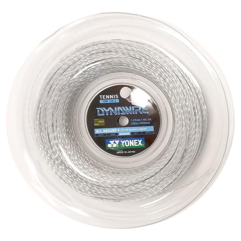 Dynawire Tennis String Reel Strings YONEX White 16L