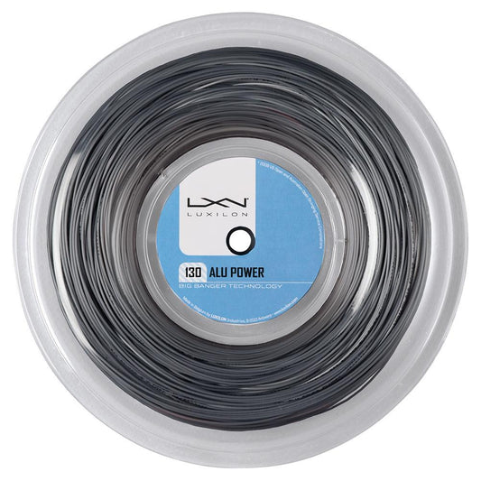 ALU Power 130 Silver Tennis String Reel Strings LUXILON Default Title