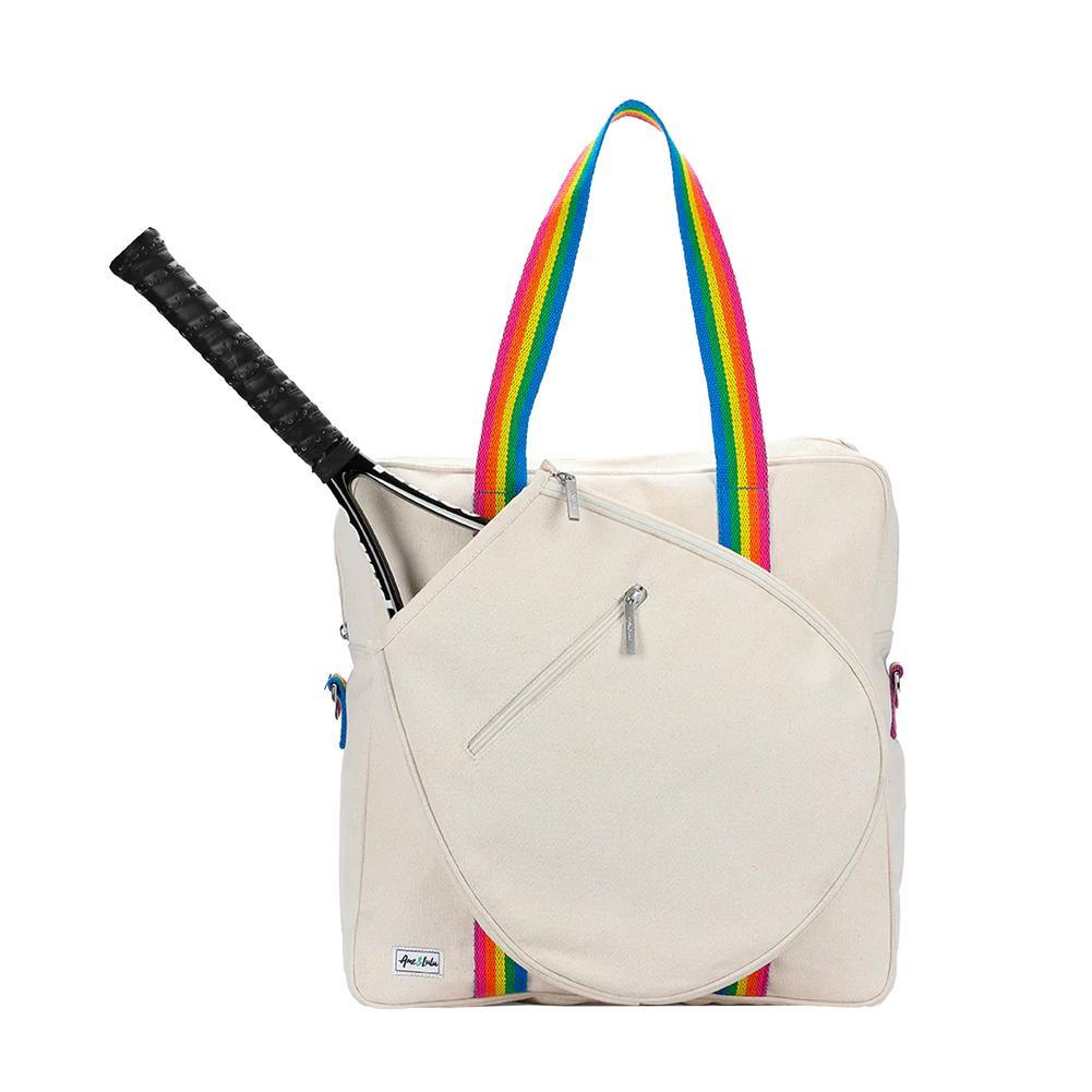 Women's Hamptons Tennis Tour Bag Gifts AME AND LULU Stripe ONE_SIZE