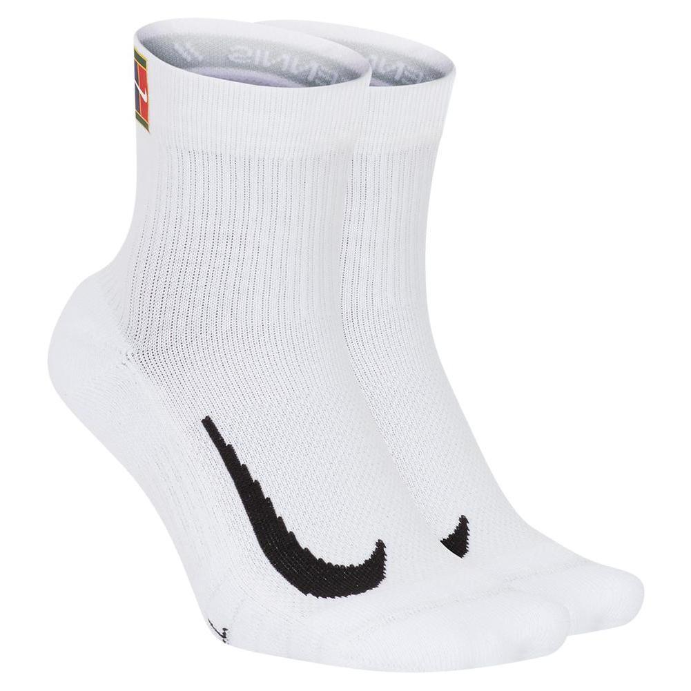 Court Multiplier Max Ankle Tennis Socks Womens Apparel NIKE White S