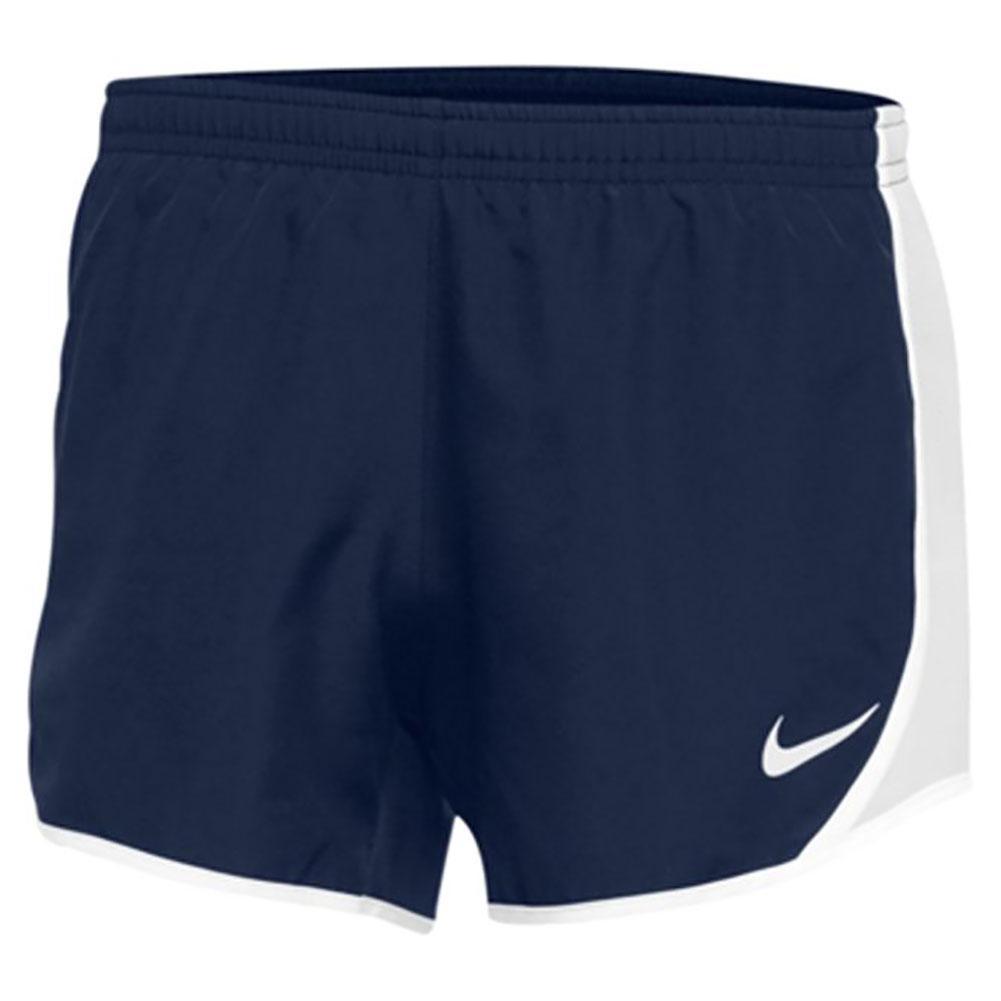 Girls' Dry Tempo Short Junior Team Gear NIKE Navy/Wht XS