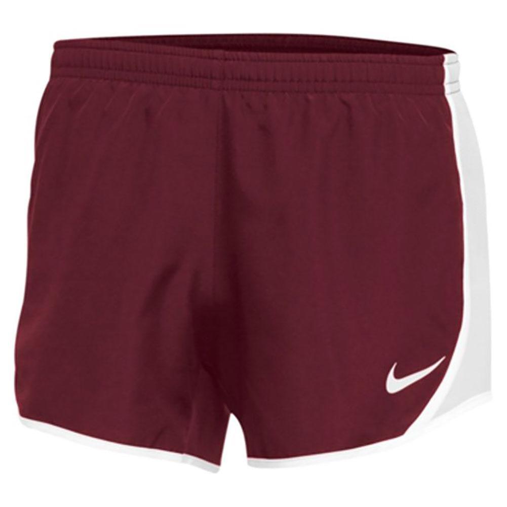 Girls' Dry Tempo Short Junior Team Gear NIKE Cardinal/Wht XS