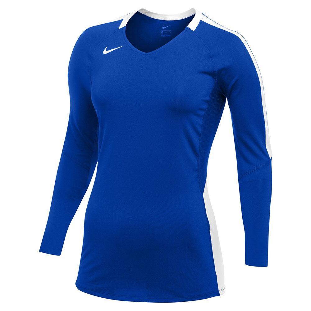 Girls' Vapor Pro LS Jersey Junior Team Gear NIKE Royal XS
