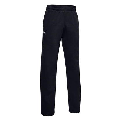 Youth Hustle Fleece Pant Junior Team Gear UNDER ARMOUR Black S