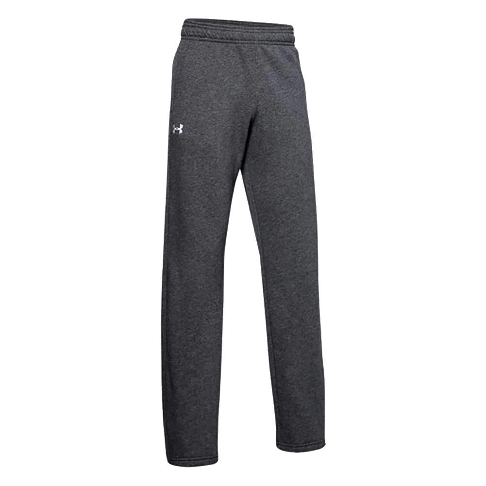 Youth Hustle Fleece Pant Junior Team Gear UNDER ARMOUR Htr S