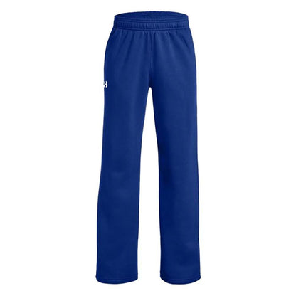 Youth Hustle Fleece Pant Junior Team Gear UNDER ARMOUR Royal S