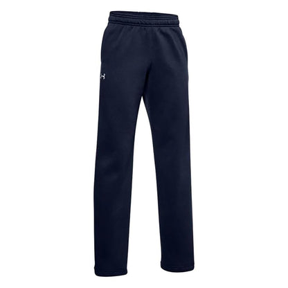 Youth Hustle Fleece Pant Junior Team Gear UNDER ARMOUR Navy S