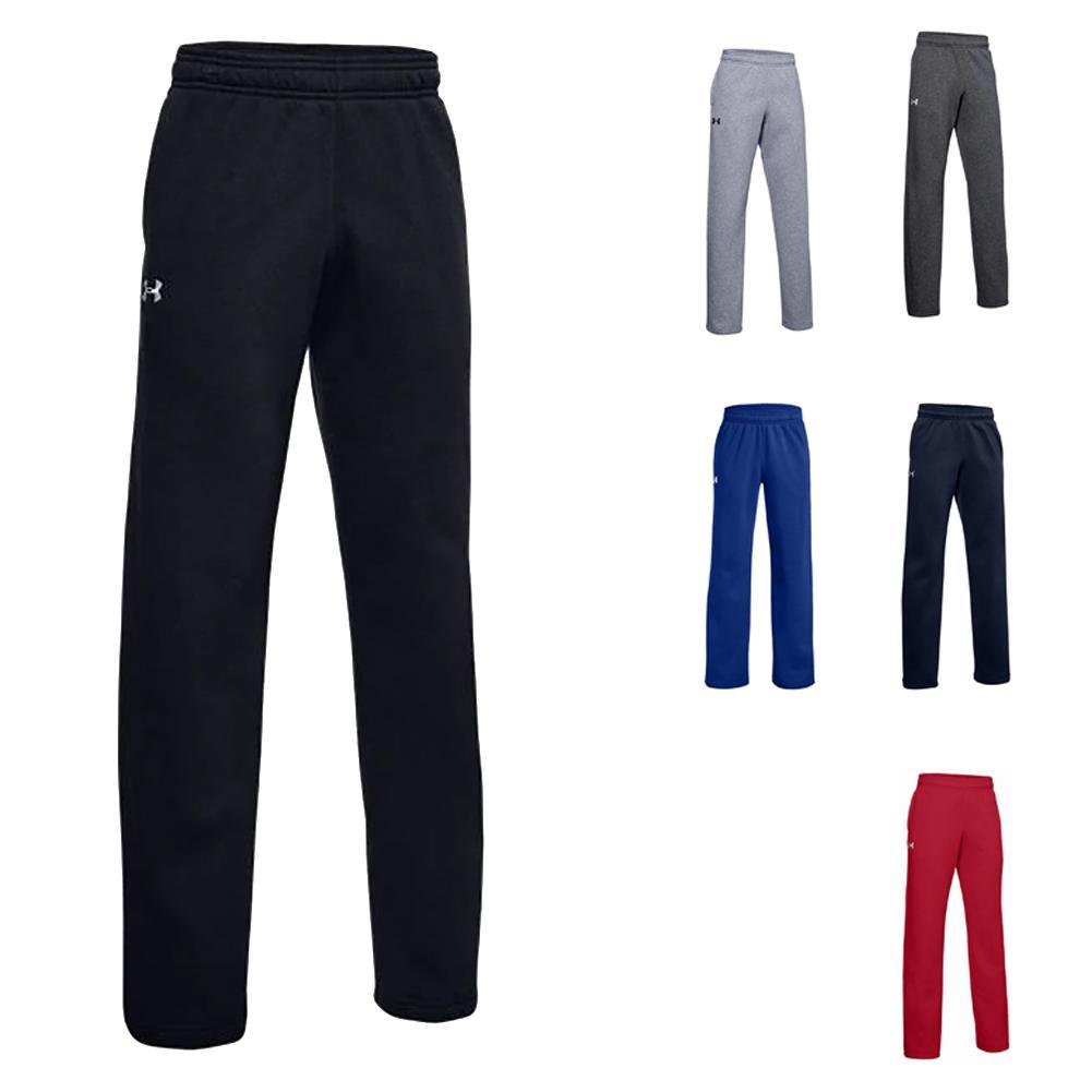 Youth Hustle Fleece Pant Junior Team Gear UNDER ARMOUR