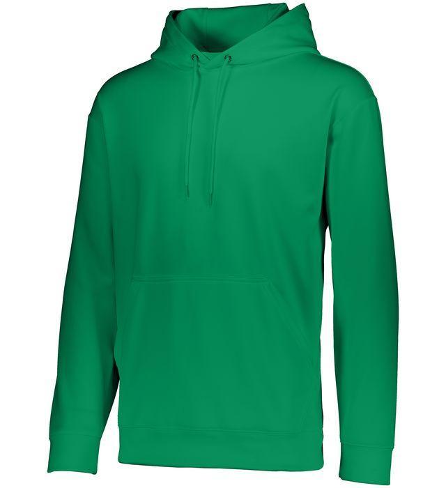 Youth Wicking Fleece Hoodie Junior Team Gear AUGUSTA 030_KELLY S