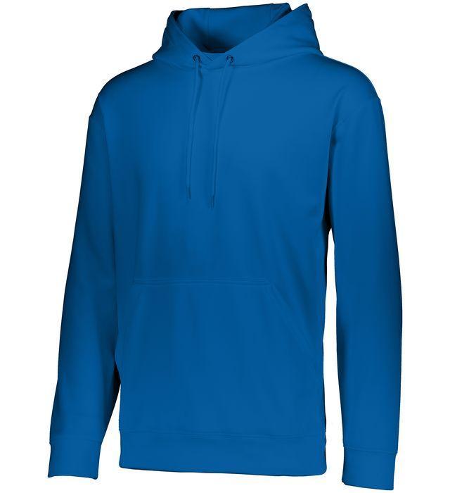 Youth Wicking Fleece Hoodie Junior Team Gear AUGUSTA 060_ROYAL S