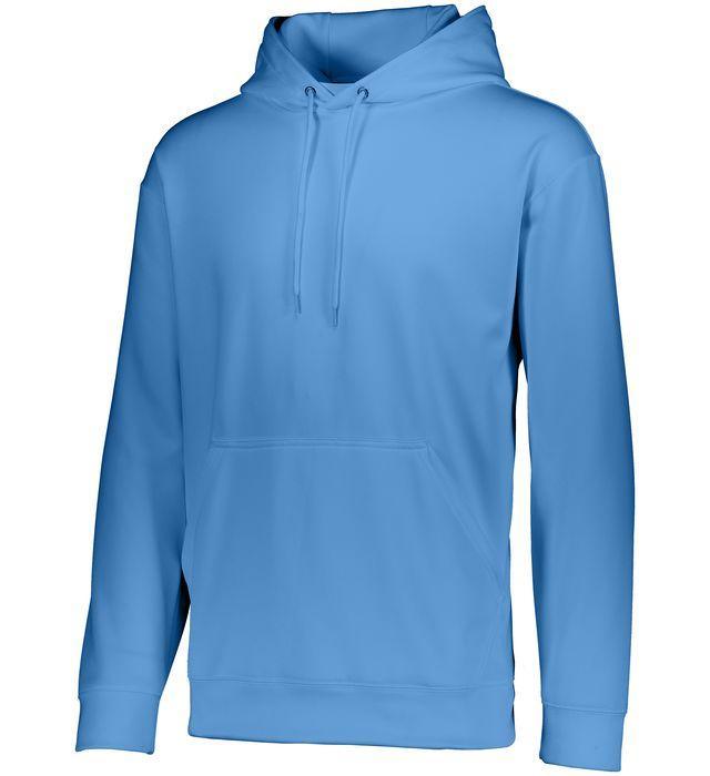 Youth Wicking Fleece Hoodie Junior Team Gear AUGUSTA 089_LIGHT_BLUE S