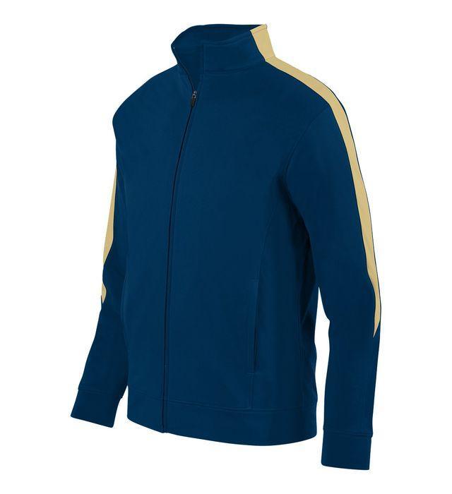 Youth Medalist Jacket 2.0 Junior Team Gear AUGUSTA 256_NAVY/VEGAS_GOLD XS