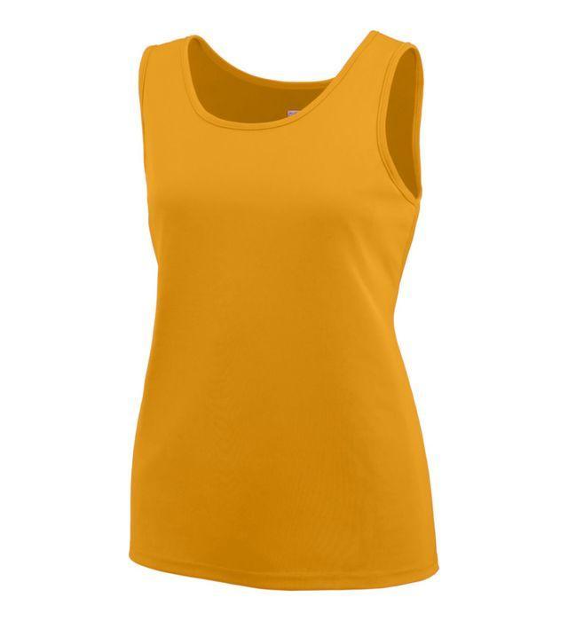Girls Training Tank Junior Team Gear AUGUSTA Gold S