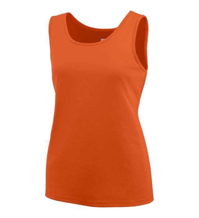 Girls Training Tank Junior Team Gear AUGUSTA Orange S