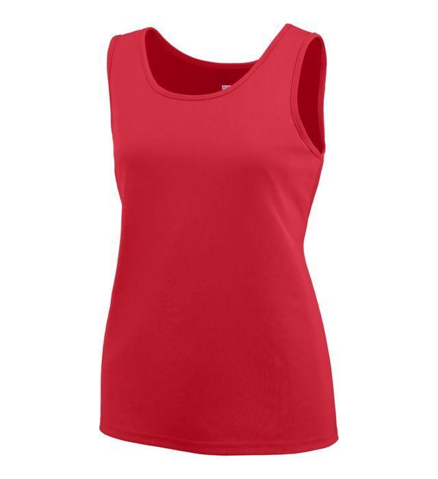 Girls Training Tank Junior Team Gear AUGUSTA Red S