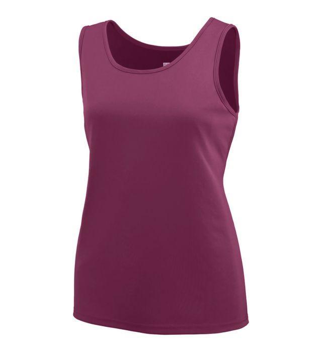 Girls Training Tank Junior Team Gear AUGUSTA Maroon S