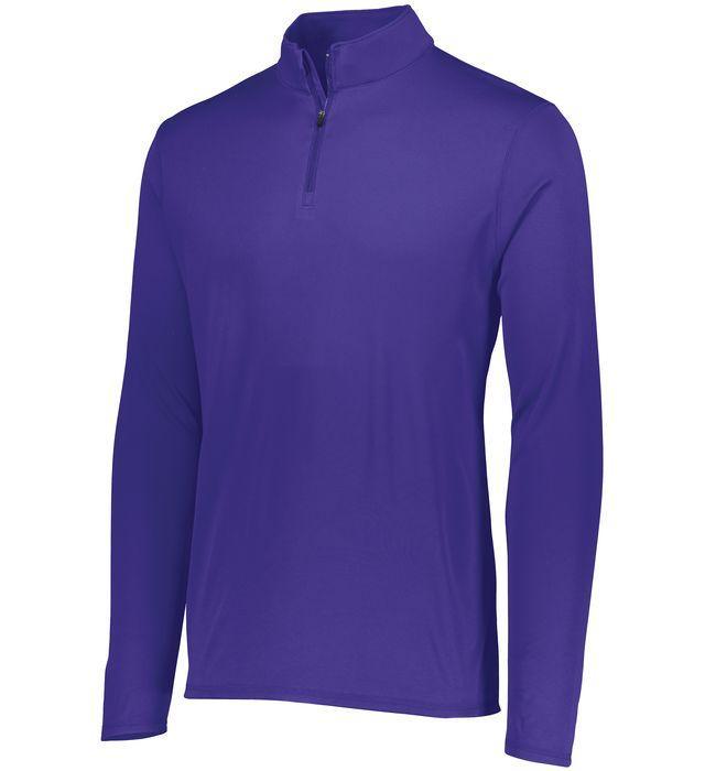 Youth Attain Wicking 1/4 Zip Junior Team Gear AUGUSTA Kelly S