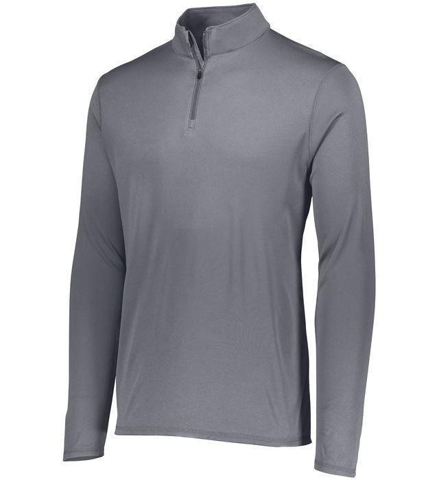 Youth Attain Wicking 1/4 Zip Junior Team Gear AUGUSTA Kelly M