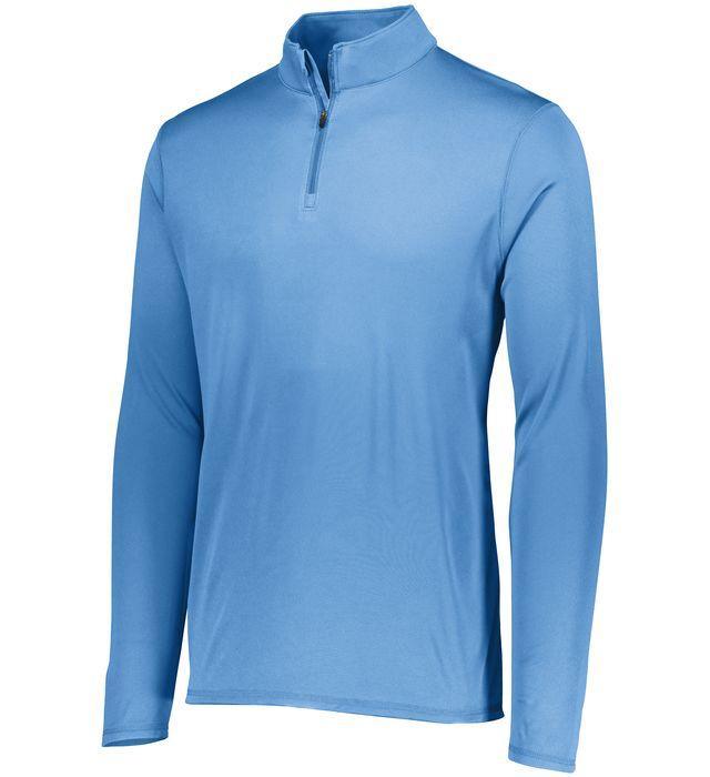 Youth Attain Wicking 1/4 Zip Junior Team Gear AUGUSTA Blue S