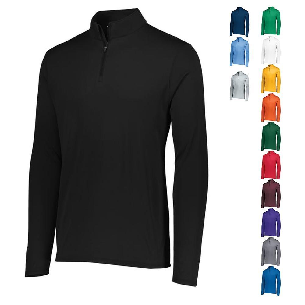 Youth Attain Wicking 1/4 Zip Junior Team Gear AUGUSTA