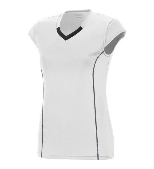 Girls' Blash Jersey Junior Team Gear AUGUSTA White/Black S