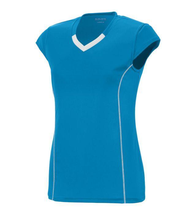 Girls' Blash Jersey Junior Team Gear AUGUSTA Blue/Wht S