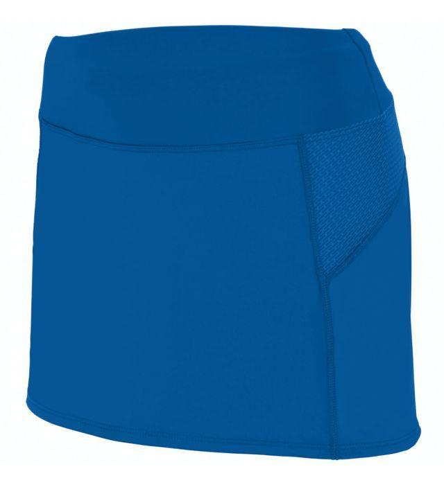 Girls` Femfit Skort Junior Team Gear AUGUSTA Royal S