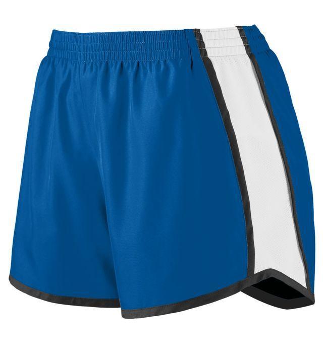 Girls' Pulse Team Shorts Junior Team Gear AUGUSTA Royal S