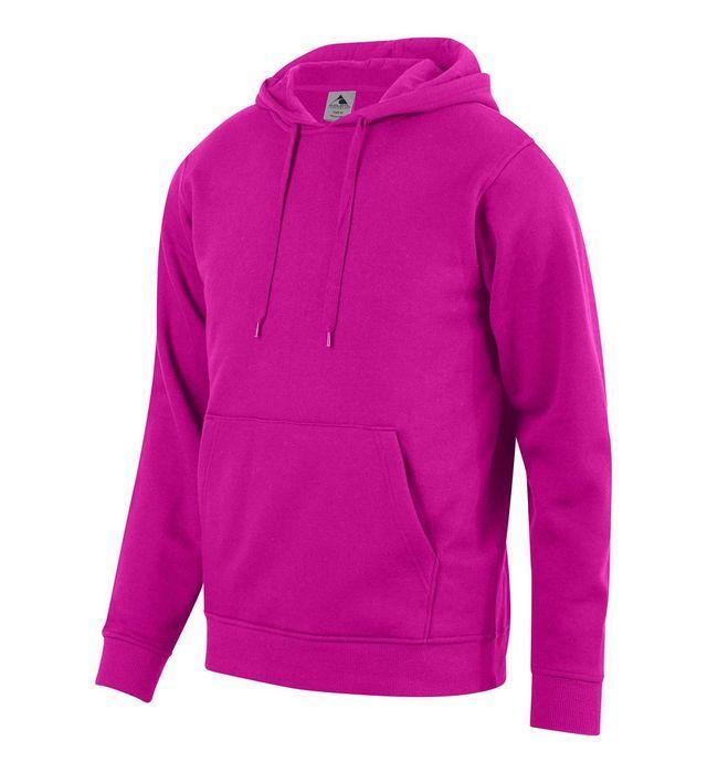 Youth 60/40 Fleece Hoodie Junior Team Gear AUGUSTA 809_PWR_PINK S