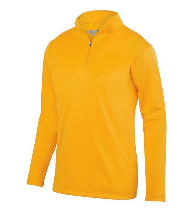 Youth Wicking Fleece Pullover Junior Team Gear AUGUSTA 025_GOLD S