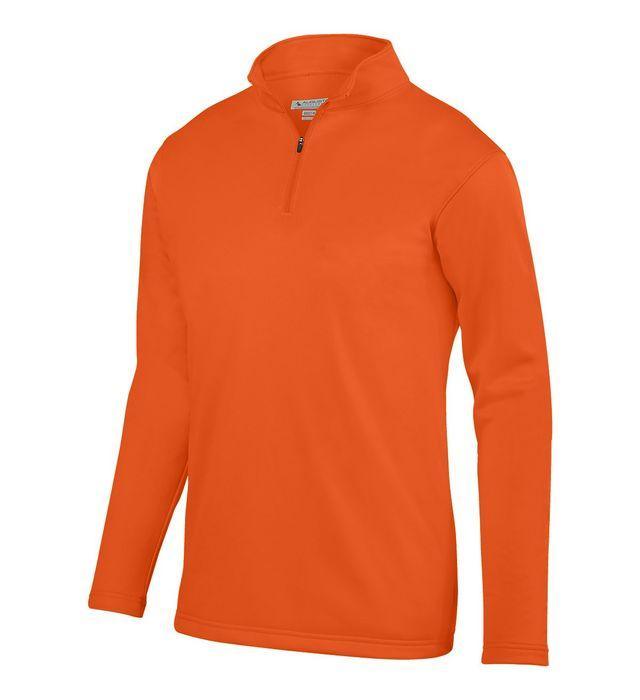 Youth Wicking Fleece Pullover Junior Team Gear AUGUSTA 029_ORANGE S