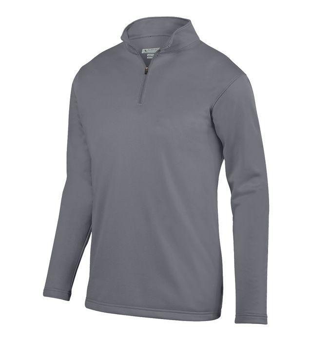 Youth Wicking Fleece Pullover Junior Team Gear AUGUSTA 059_GRAPHITE S